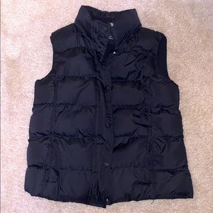 Black vest jacket